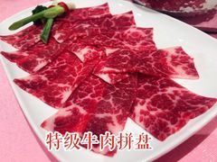牛肉拼盘-行家海鲜火锅酒家(静安寺店)