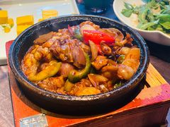 石锅焗美蛙肉-蟹榭·本帮江浙菜·蟹宴(五角场合生汇商场店)