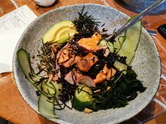煎三文鱼芥末酱油汁和风碗配红米-Wagas沃歌斯(富力广场店)