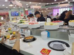 自助取餐区-咕叽咕叽自助烤肉小火锅(西城广场购物中心店)