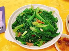 鲮鱼炒油麦菜-老字号蛇口德记烧腊饭店·海鲜加工