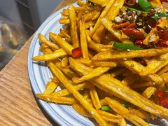 干煸藕丝-静一餐厅·湖北菜(前门店)