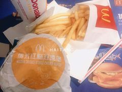 俄式红肠双鸡堡双重满足餐-麦当劳(金地店)