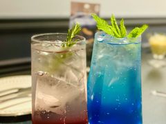 蔓越莓接骨木气泡水-吱咖啡西式简餐