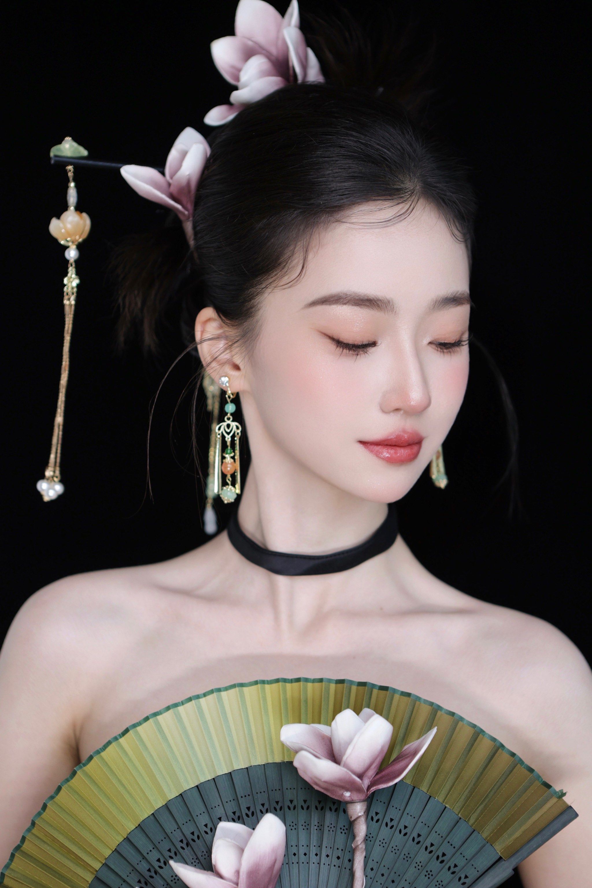 古风新娘发型艺术