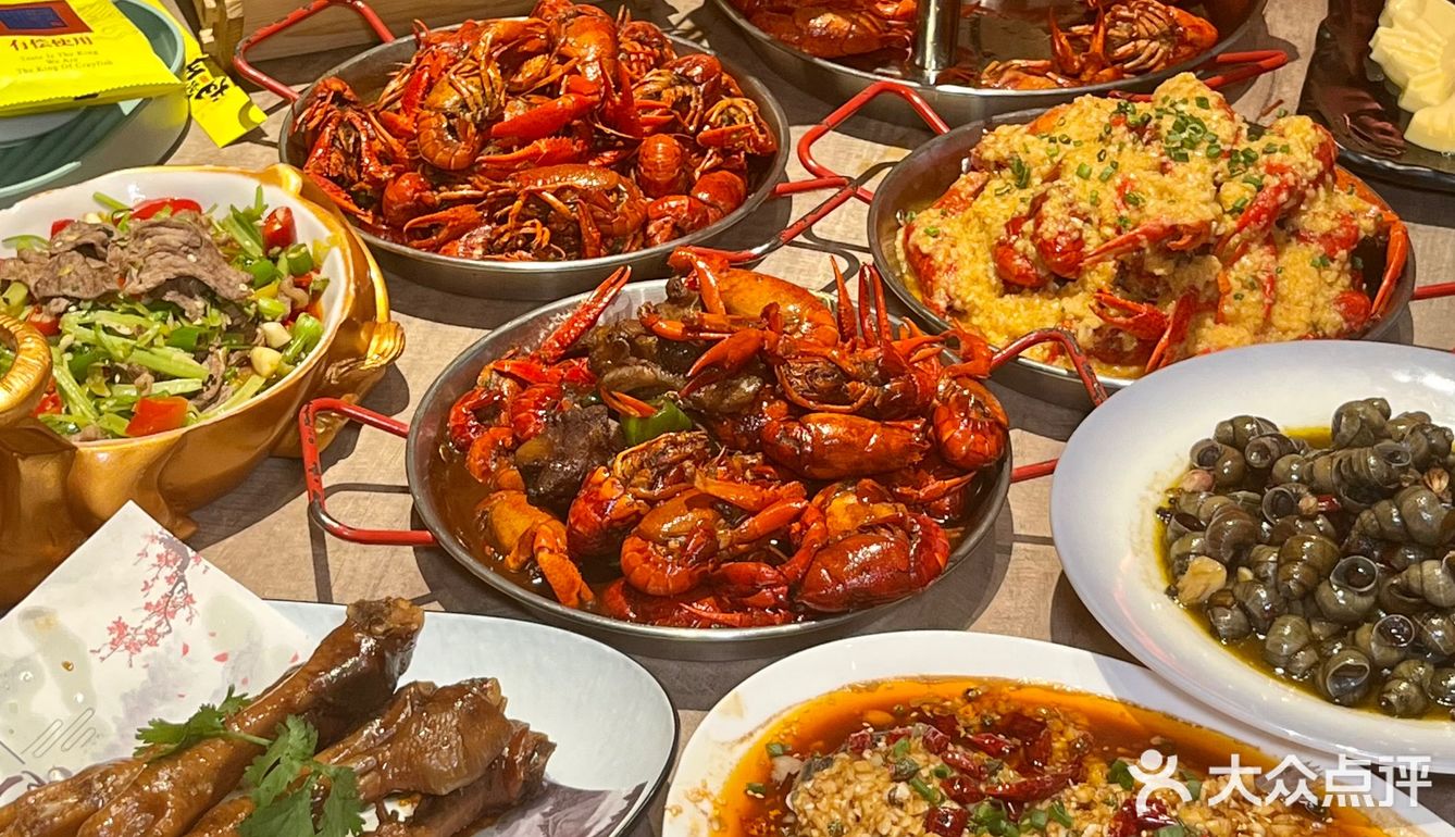 南通人进！龙虾王五个人消费1000+是啥水平