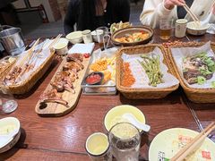 法式小羊排配时令果蔬-冀F精酿啤酒烤肉(银杏路店)