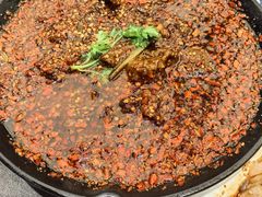 水煮牛柳-芙蓉凰花园酒楼