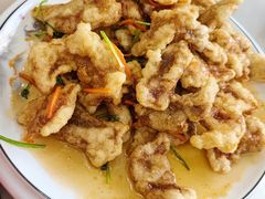 -老码头黑皮肘子锅包肉熏酱水饺(文政街店)