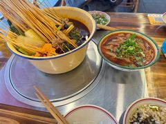 -拈签一笑黄牛肉辣卤串串