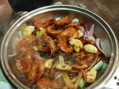 全味虾球-刘胖子家常菜·蹄花焖藕(富安街店)