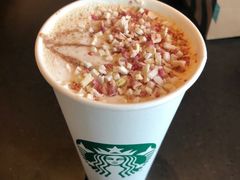 盛樱蜜桃芝士拿铁-星巴克(大宁店)