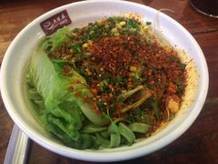 油泼菠菜面-老陈婆手工面庄