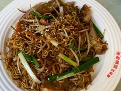 干炒猪扒公仔面-添星码头茶餐厅(松坪山店)