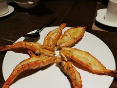 香煎游水九节虾-采悦轩中餐厅·粤菜·海南菜(神州半岛喜来登度假酒店)