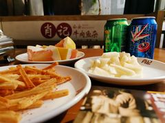 自助小食水果-肖记公安牛肉鱼杂馆· 省级非物质文化遗产(仁和路店)