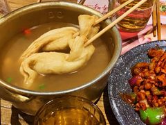 海鲜鱼饼汤-冰川延边料理·炭烤串(原小木屋店)