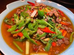 炒牛肉-楼兰新疆主题餐厅(苏州中心店)