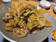 干锅肥肠-關東雪东北菜(中庚漫游城店)