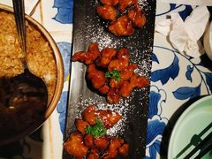 雪花糖醋里脊-绿茶餐厅(布吉万象汇店)