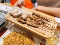 干鱿鱼炒粉-木屋烧烤(上梅林店)