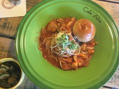 西红柿辣鸡意大利面-Cafe Alice咖啡爱丽丝(奥城店)