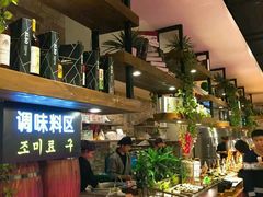 自助取餐区-大漠风烤肉火锅自助餐厅(鹰展店)