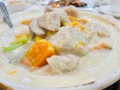 椰汁芋头南瓜煲-三德素食馆