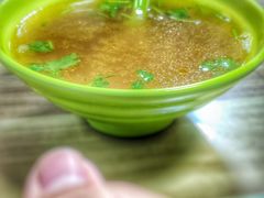 牛肉粉丝汤-胡记锅贴·沪上游子老鸭粉丝汤(太原路店)