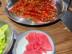 -明洞阿姨·韩式酱蟹烤肉·创意料理(三元桥店)