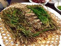 葱烤小黄鱼-建国328 本帮小馆·面馆