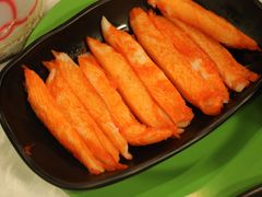 蟹柳-鲜入围煮花胶鸡海鲜火锅