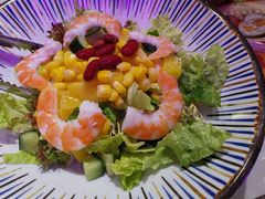 蜜桃大虾沙拉-龙记·香港茶餐厅(海上世界店)