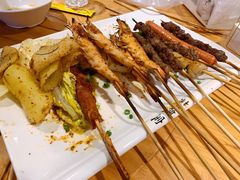 -龚海宝· 烧烤· 羊肉原切挂糊更好吃(庄市店)