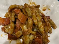 焖黄金勾豆角-双福饺子营餐厅(财富广场店)