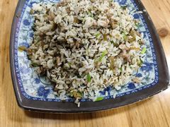糟菜肉丝炒饭-福州人铭小吃