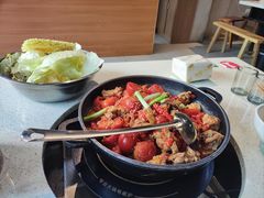-贵州辣子鸡番茄鸡