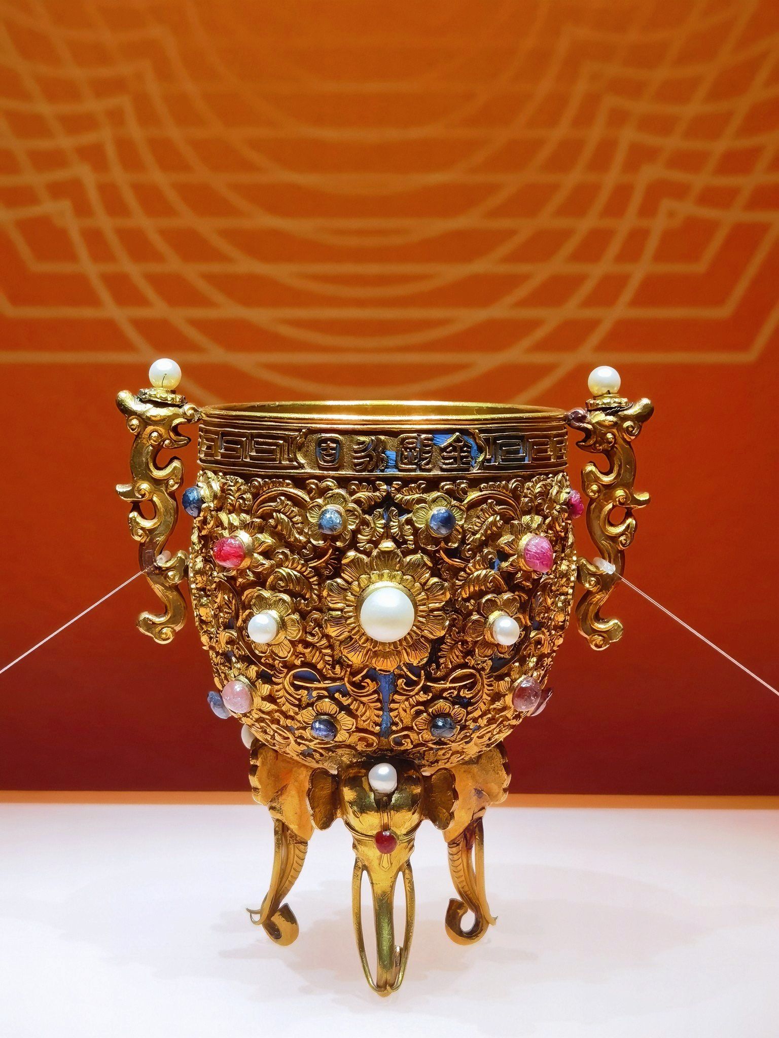 在成都武侯祠,邂逅故宫镇馆之宝金瓯永固杯