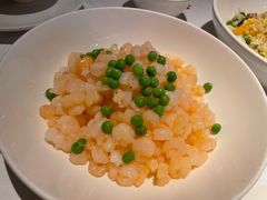 手剥河虾仁小豌豆-玫瑰厅上海菜(兴国路店)