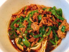 青椒肉丝盖浇面-花园茶楼(兴城西路店)