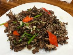 牛肉炒猫爪姑-下梅人家土菜馆(历史文化餐厅度假区店)