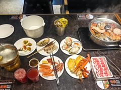 -川骄海鲜自助(王府井奥莱UP TOWN店原世界之花店)