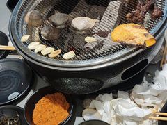 -啊美丽炭火烤肉(滑翔一店)