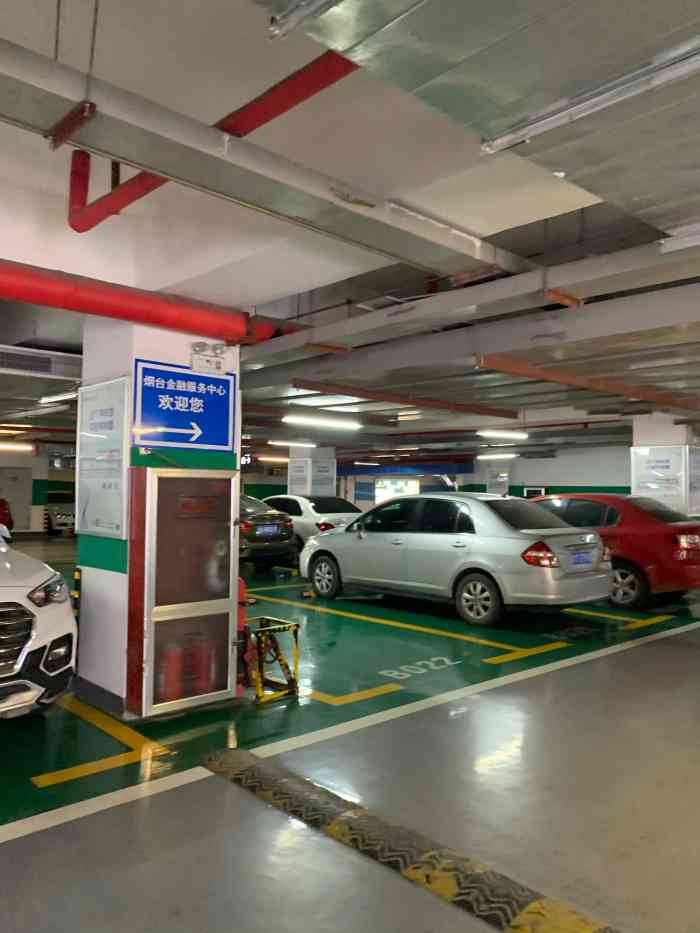 弘阳广场-停车场-"弘阳广场不大,地下停车场更是不大,好像还.