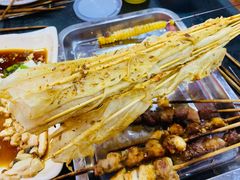 烤豆皮-老黑板筋(顺义总店)