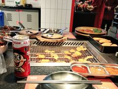 自助取餐区-俊熙家点餐式自助烤肉店(1227广场店)