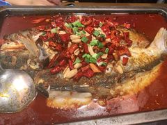 -探鱼·鲜青椒爽麻烤鱼(中天广场店)