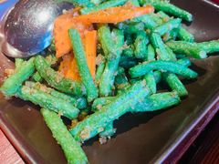 虾酱炒四季豆-花马天堂云南餐厅 Lost Heaven(外滩店)