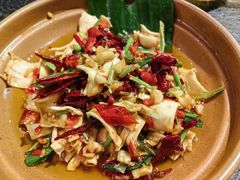 油炝黄喉-一善菌·云南菌汤·云南菜(银泰城店)