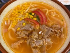 日式肥牛番茄汤乌冬面-大家乐(广州宝岗店)